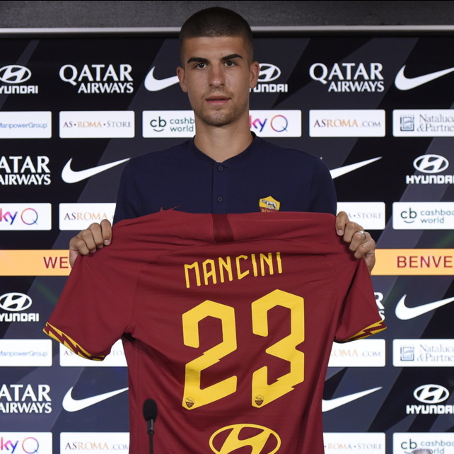 Roma, Mancini si presenta | Foto - Sportmediaset