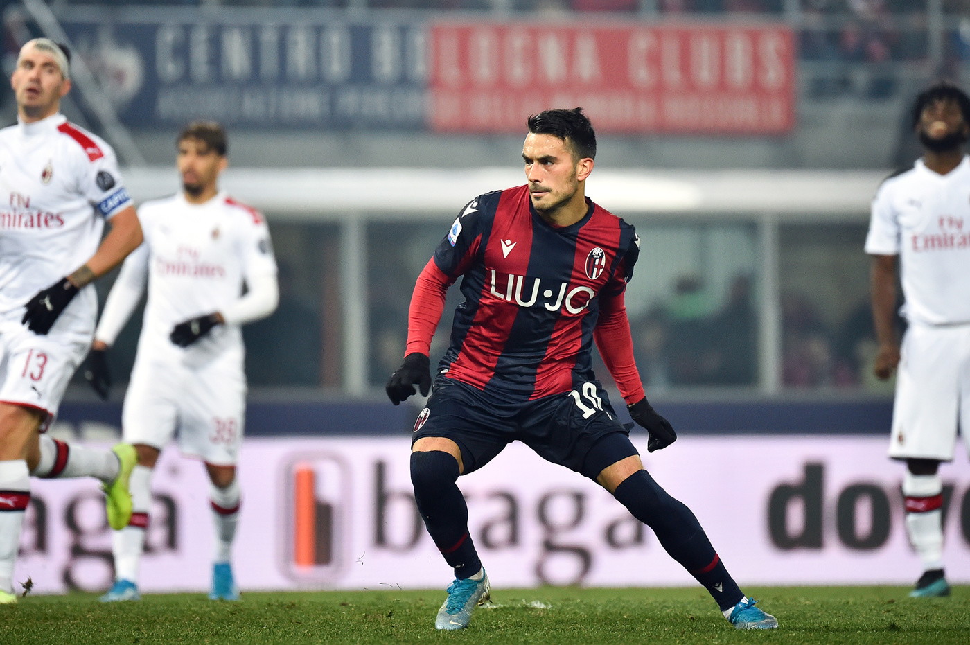 Milan, tris a Bologna Foto Sportmediaset