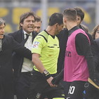 Conte lascia S. Siro in silenzio | Handa: "Non colpa dell'arbitro"