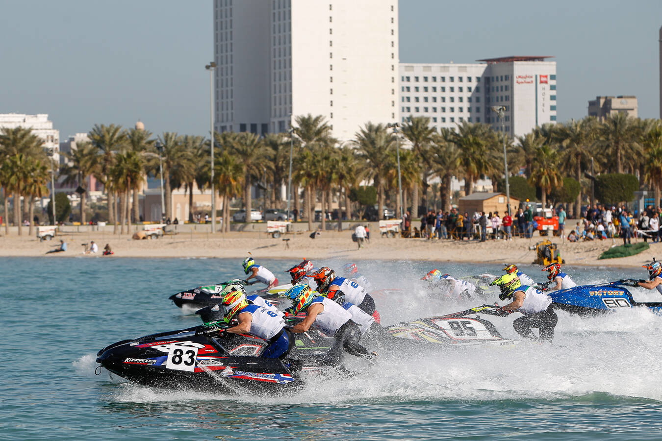 L'Aquabike in Kuwait, che successo Foto Sportmediaset