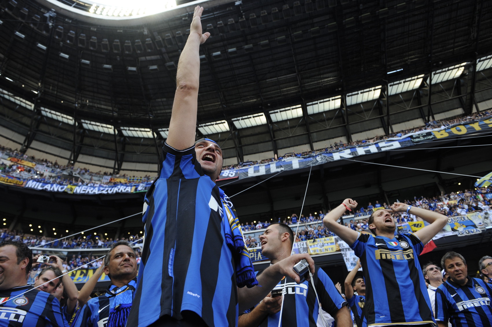 Una festa senza confini: il Triplete al Bernabeu - foto 4