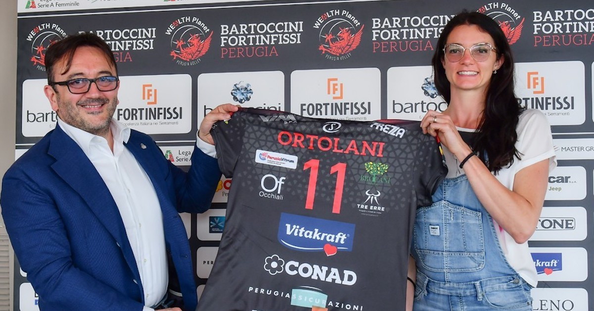 Serena Ortolani, nuovo acquisto della Bartoccini Fortinfissi Perugia