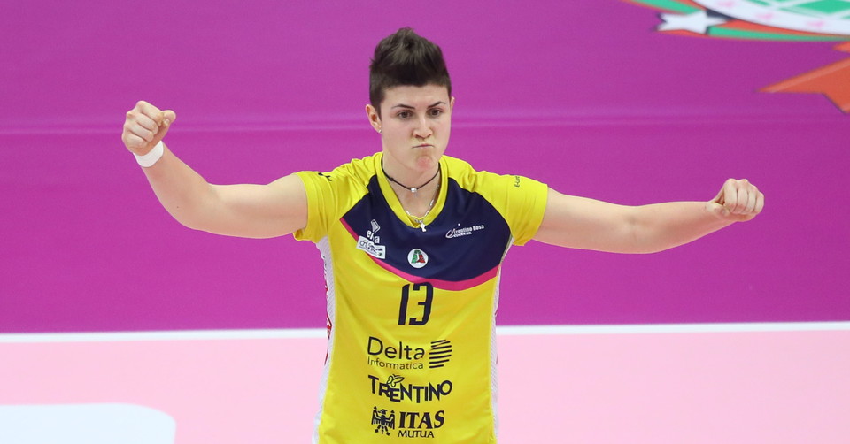 Giulia Melli della Delta Despar Trentino