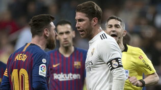 Ramos&nbsp;rifiuta il rinnovo del Real Madrid: "Vado al PSG con Messi"