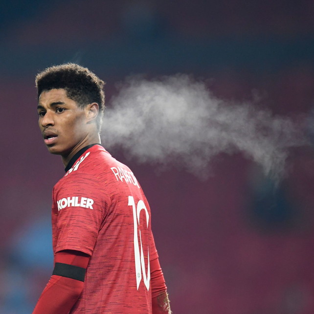 &nbsp;1. Marcus Rashford (Manchester United) 165.6