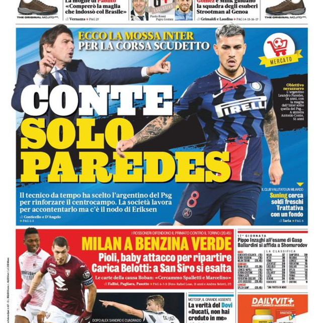 I giornali del 9 gennaio