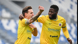 Il Cittadella vola al terzo posto: 2-0 in casa della Reggiana