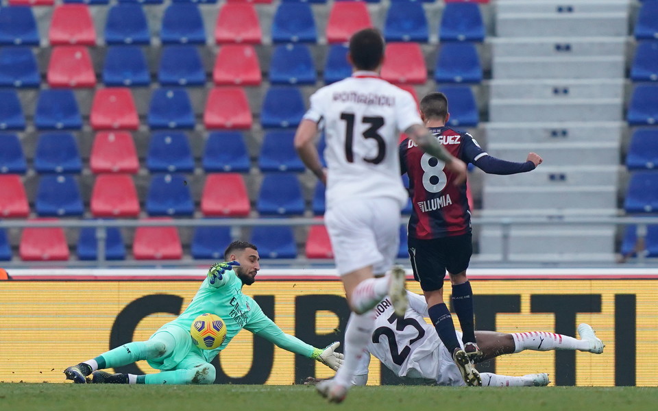 BolognaMilan, le foto del match Foto Sportmediaset