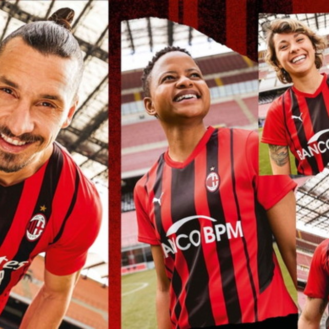 Il Milan si fa... moderno: ecco la nuova maglia - Sportmediaset