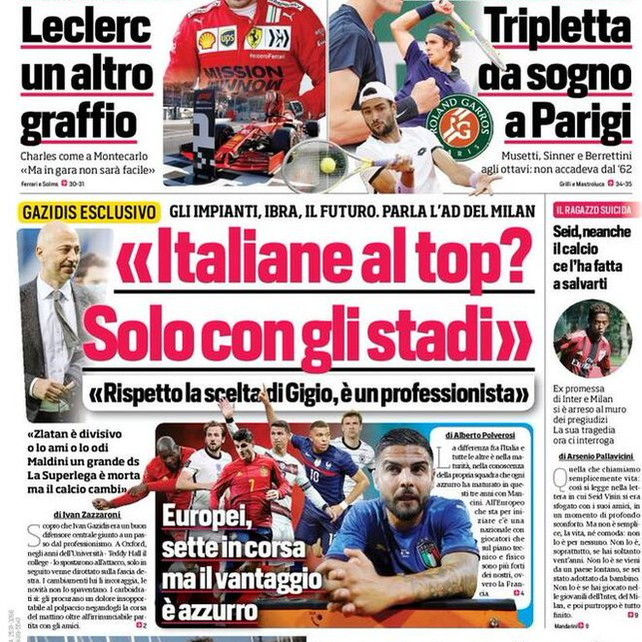 I giornali del 6 giugno. La rassegna stampa