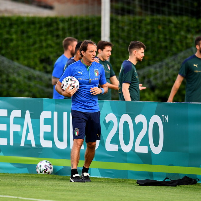 Italia al lavoro a Coverciano in vista dell'Austria