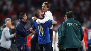 Mancini senza parole: "Siamo felici, abbiamo dominato"