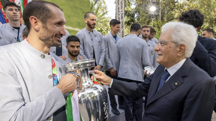 Campioni e Cavalieri: onoreficenze a giocatori e staff della Nazionale