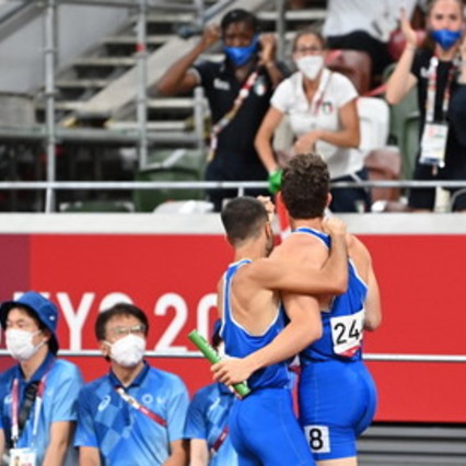 Tokyo 2020, atletica: anche la 4x100 è d’oro!