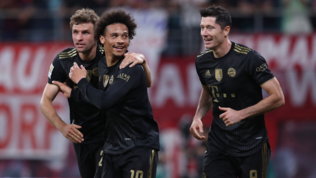 Il Bayern ne fa 4&nbsp;a Lipsia, il solito Haaland&nbsp;spinge il Dortmund