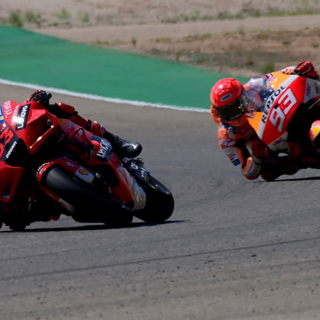 Bagnaia, fenomeno ad Aragon