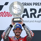 Bagnaia al settimo cielo: "&Egrave; un sogno, finalmente la vittoria"