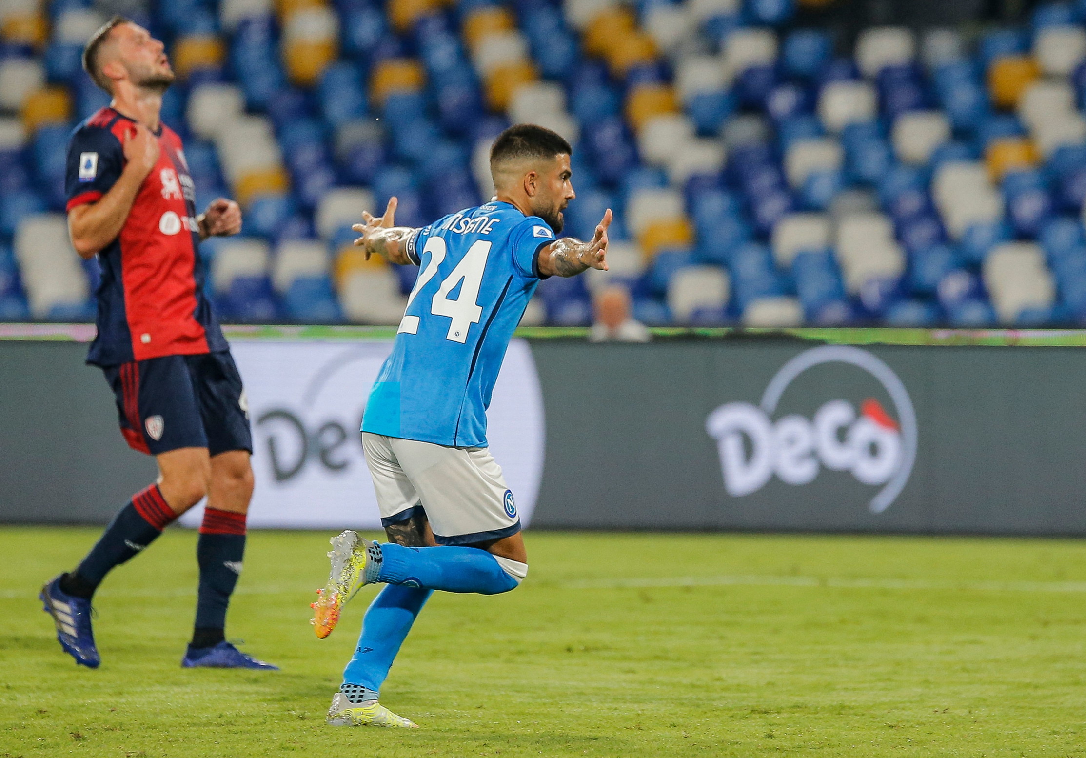 Napoli-Cagliari, le immagini del match | Foto - Sportmediaset