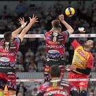 Perugia stende Vibo Valentia, Modena vince in rimonta