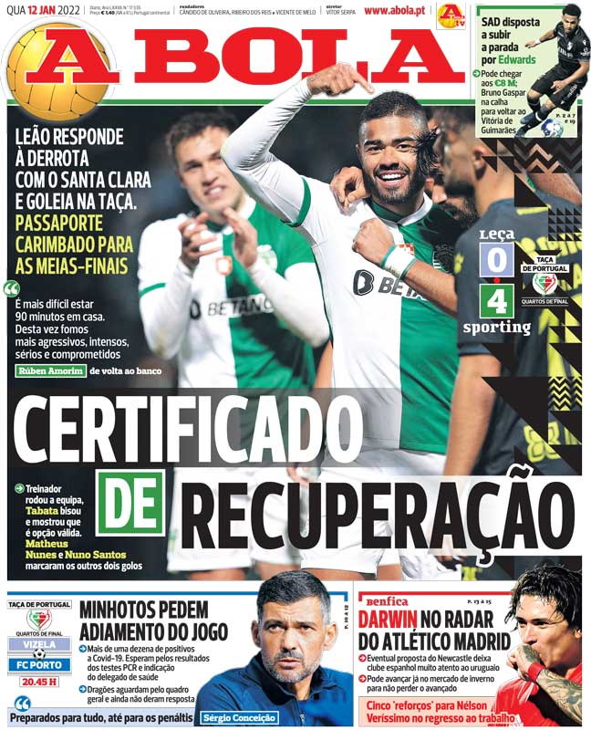 I giornali 12 gennaio