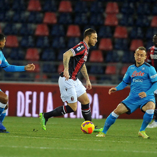 Bologna-Napoli, le immagini del match