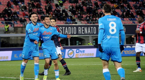 Doppio Lozano stende il Bologna, il Napoli resta aggrappato alle milanesi
