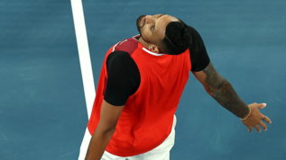 Kyrgios show a Melbourne: batte Broady ed esulta come Ronaldo