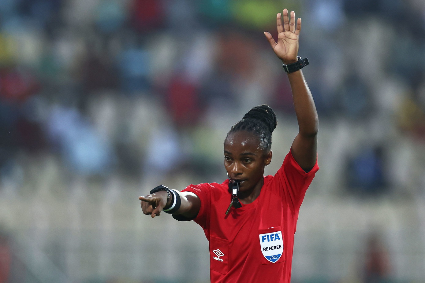 Zimbabwe-Guinea, Salima Mukansanga primo arbitro donna in Coppa d'Africa - foto 6