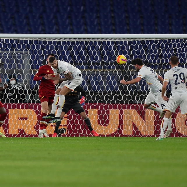 Roma-Lecce, le immagini del match