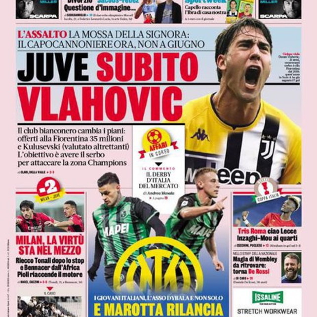 I giornali del 21 gennaio