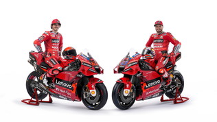 Rosso Ducati: tradizione e innovazione per la GP22 di Bagnaia e Miller