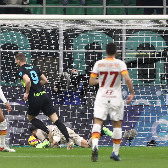 Inter-Roma, le immagini del match di Coppa Italia