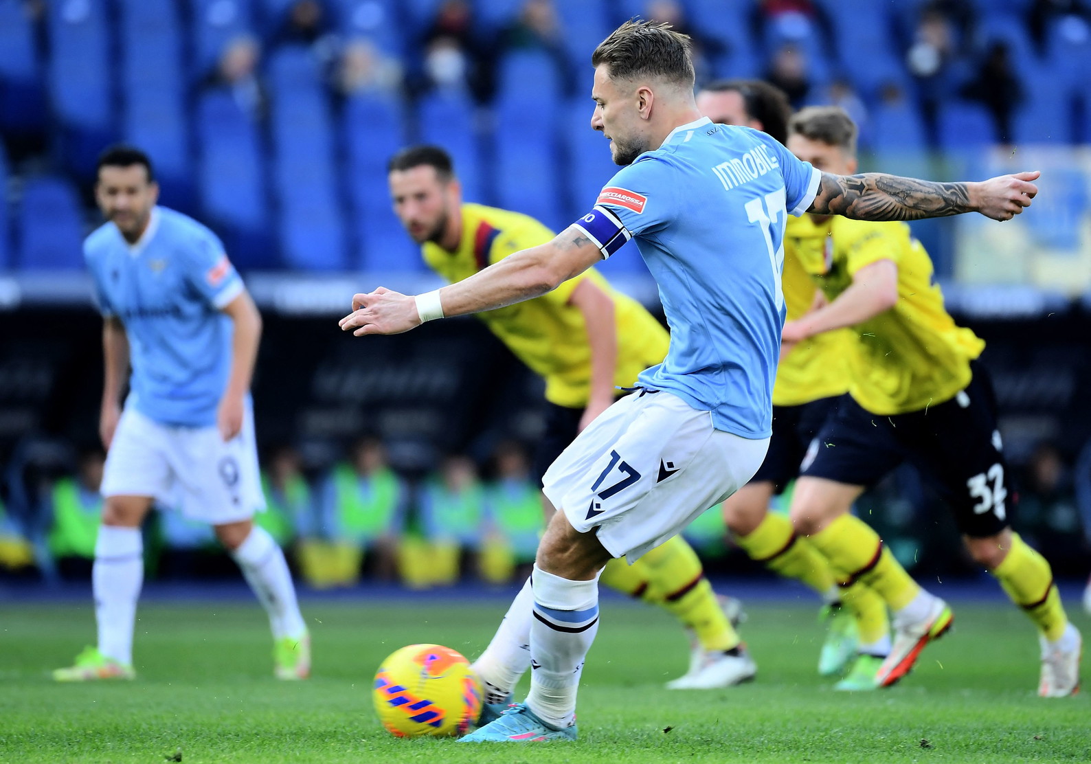 LazioBologna le foto del match