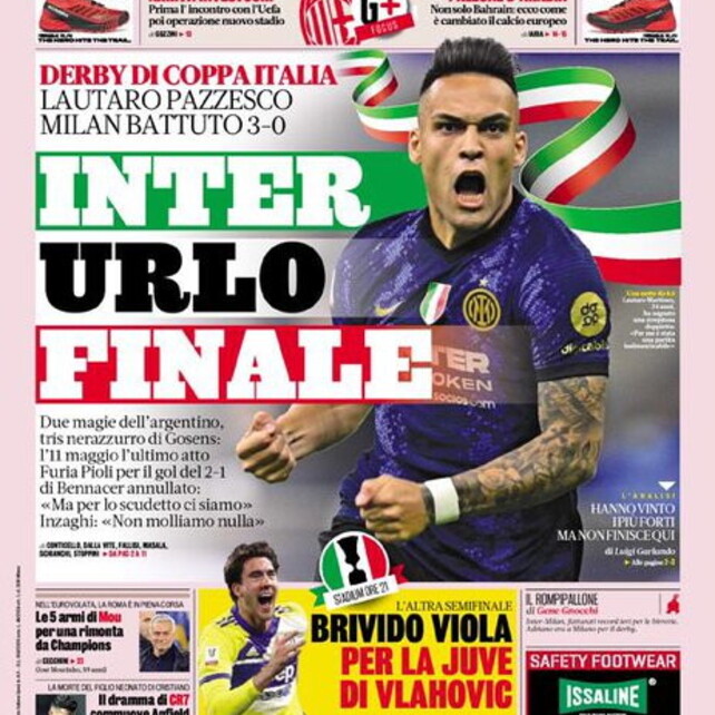 I giornali: 20 aprile