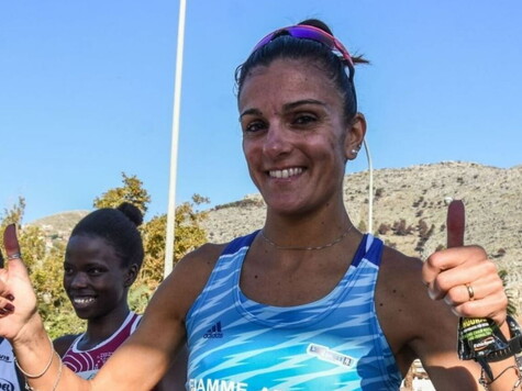 Anna Incerti alla maratona di Padova