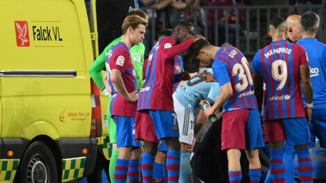 Araujo dimesso dopo una notte in ospedale: &quot;Condizioni soddisfacenti&quot;