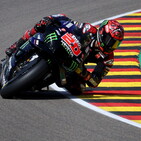 Quartararo diabolico al Sachsenring, Bagnaia rosso... di rabbia