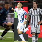 I calciatori con pi&ugrave; valore:&nbsp;comanda Mbapp&eacute;, Lautaro primo italiano