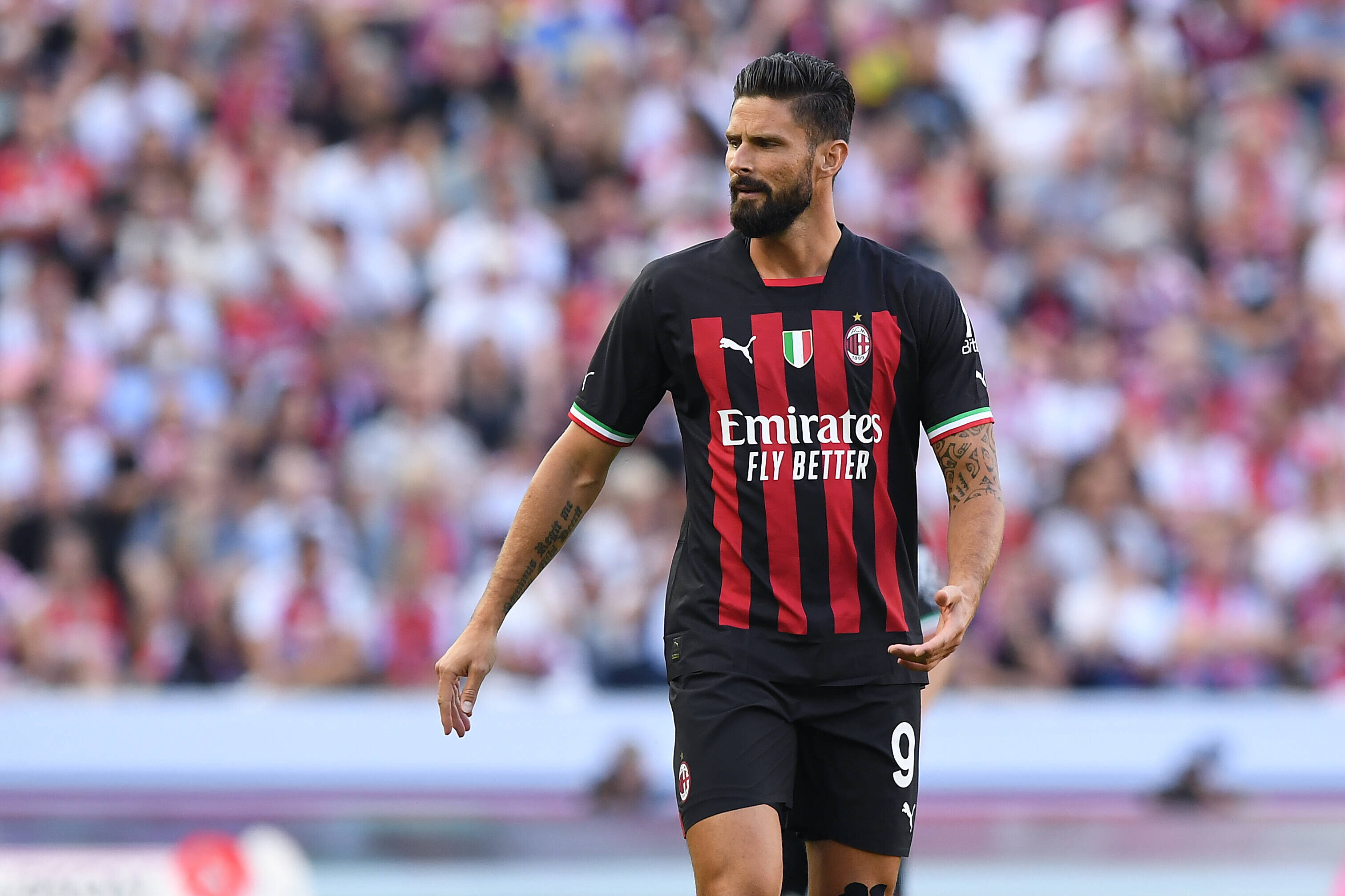 Milan Gi In Palla Giroud In Forma Campionato Rebic Trasformato