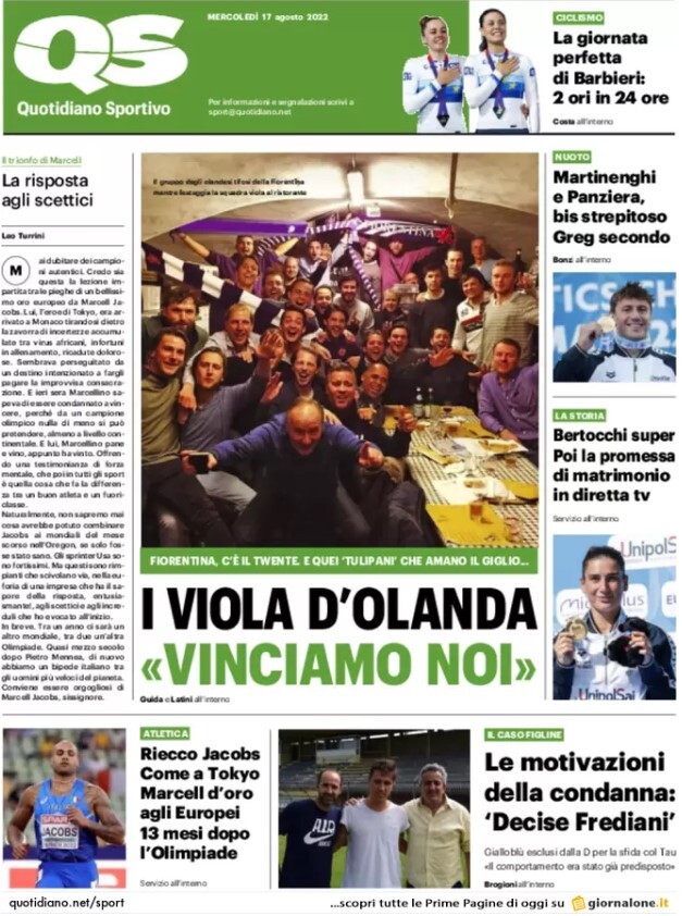 I giornali del 17 agosto - foto 4