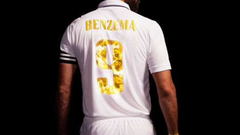 Benzema bomber tutto d&#39;oro: ecco la maglia speciale dopo il trionfo