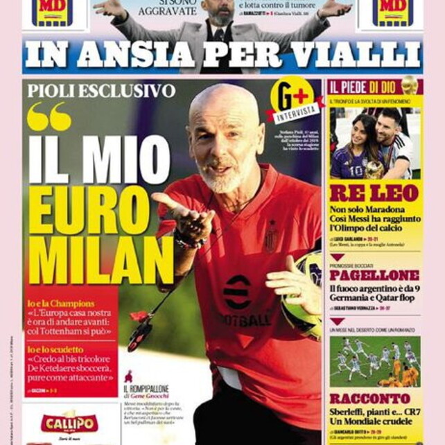 I giornali del 20 dicembre