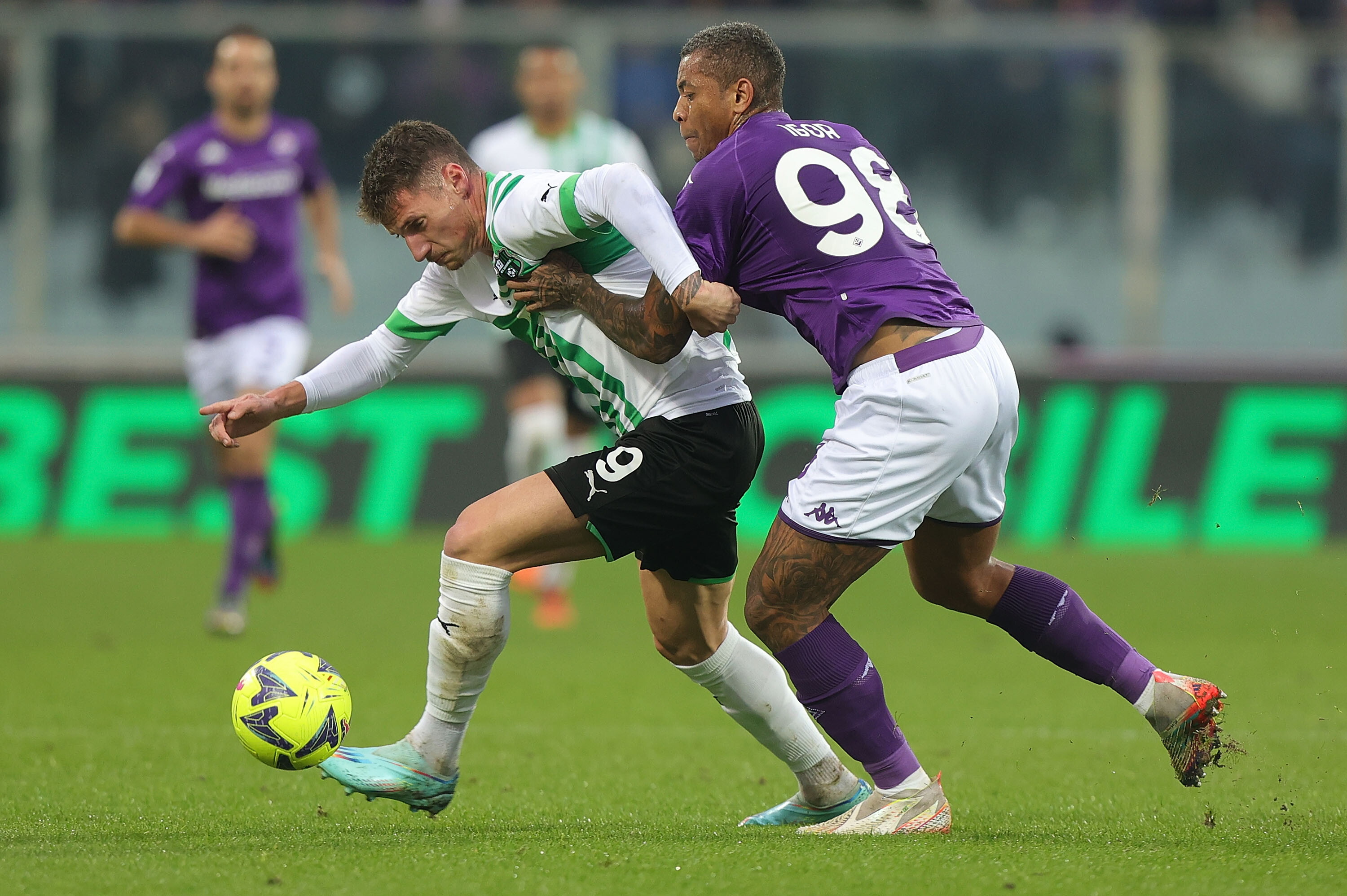 Fiorentina-Sassuolo, le immagini del match