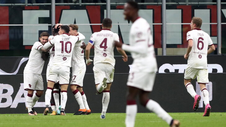 Adopo gela il Milan ai supplementari: rossoneri eliminati, ai quarti va il Torino