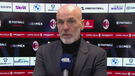 Pioli: "Ci è mancata lucidità nel finale"