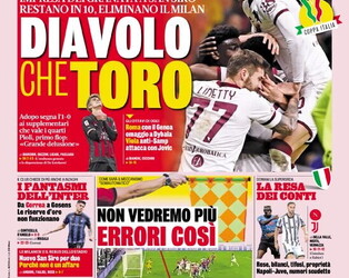 Lo sport sui giornali: sfoglia la nostra rassegna