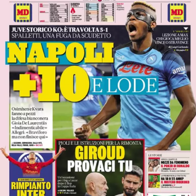 I giornali: sabato 14 gennaio 2023