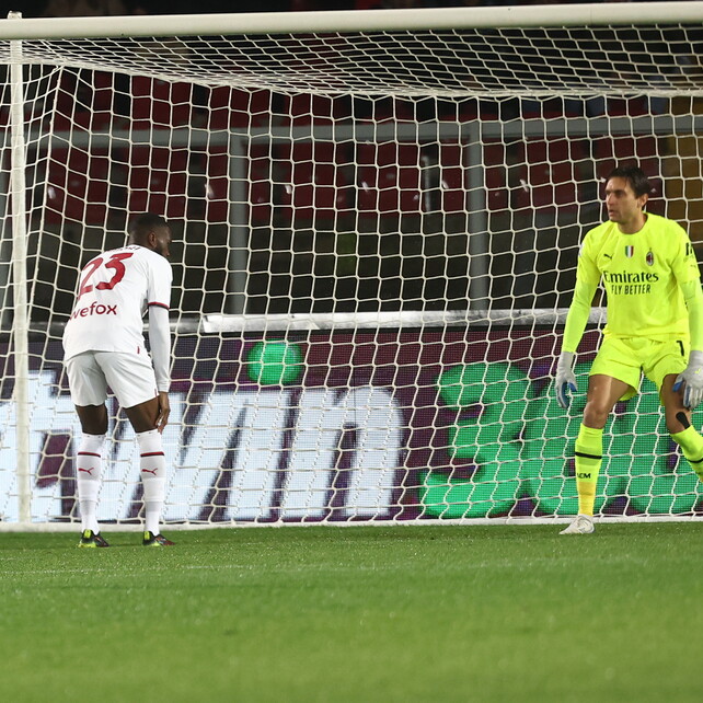 Lecce-Milan, le immagini del match