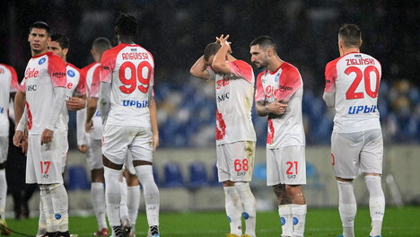 Il Napoli scopre i propri limiti: senza motivazioni e titolari torna normale