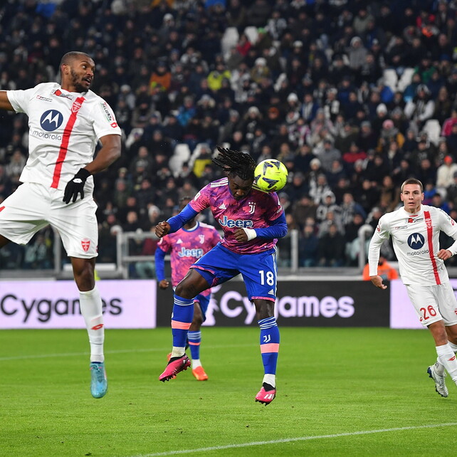 Juve-Monza, le immagini del match di Coppa Italia